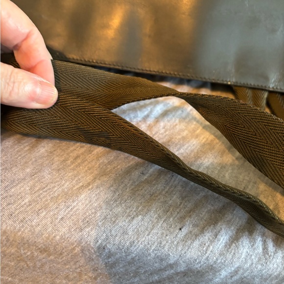 Vintage Prada Spazzolato Leather Tote – Laser-Cut Logo – Black - Picture 10 of 10